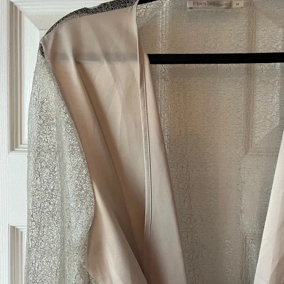 Flora Nikrooz Showstopper Charmeuse Cover-Up Robe